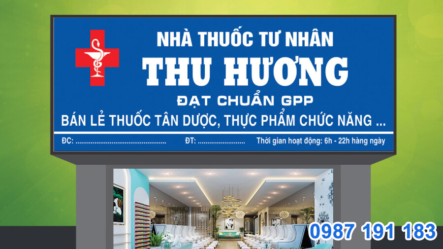 Bảng Hiệu Y Tế – Giải Pháp Thiết Kế Chuẩn Mực, Tăng Uy Tín Cho Phòng Khám & Nhà Thuốc