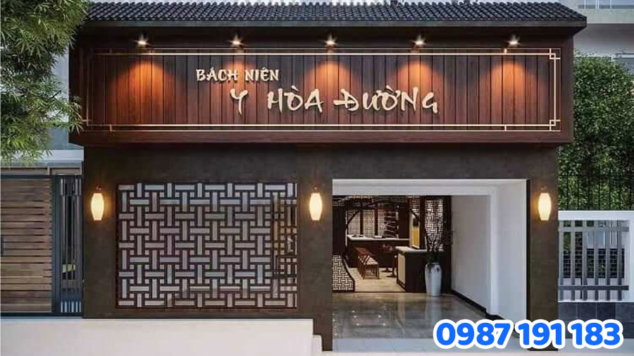 TOP 30+ Mẫu bảng hiệu đông y ĐẸP – CHUẨN – CHUYÊN NGHIỆP