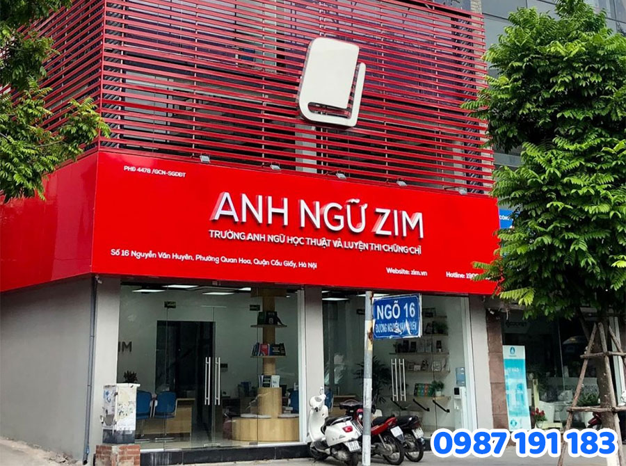 Bảng Hiệu Alu Chữ Nổi