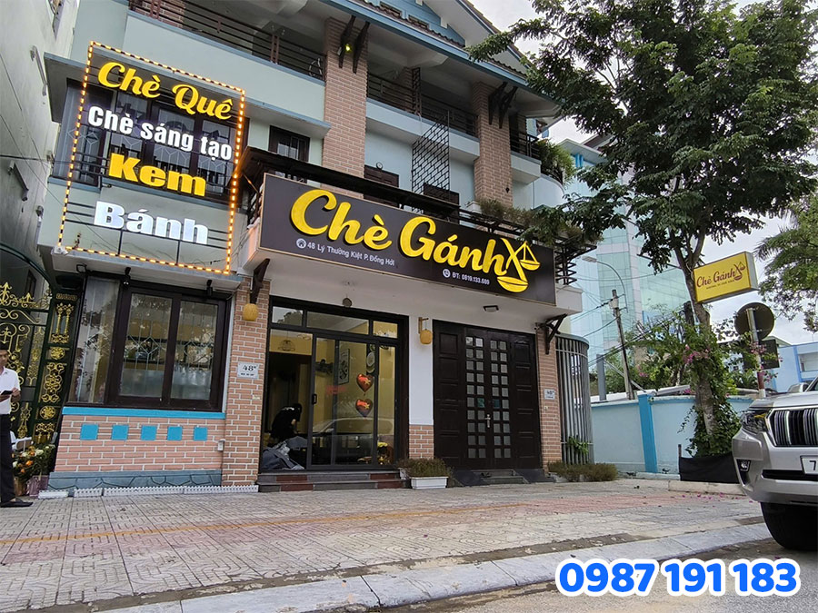 Màu Sắc Phù Hợp Cho Bảng Hiệu Quán Chè