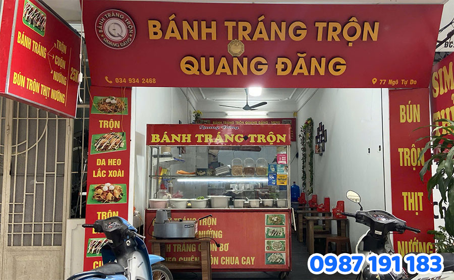 Bảng Hiệu bằng Alu Chữ Nổi mẫu 2