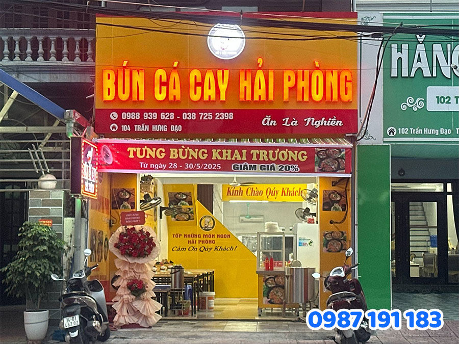 Bảng Hiệu Hộp Đèn mẫu 2
