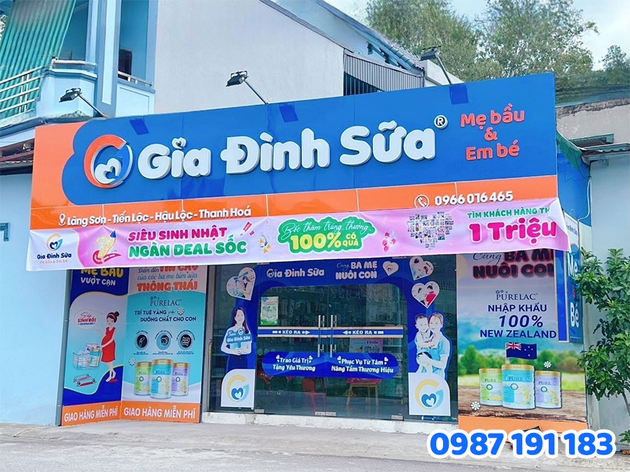 Bảng Hiệu Alu Chữ Nổi mẫu 4