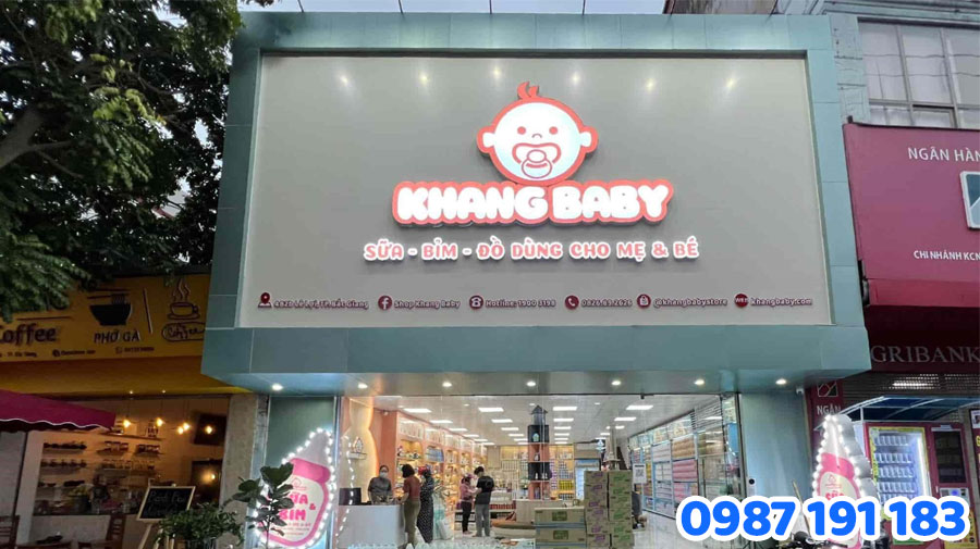 Bảng Hiệu Hộp Đèn mẫu 2