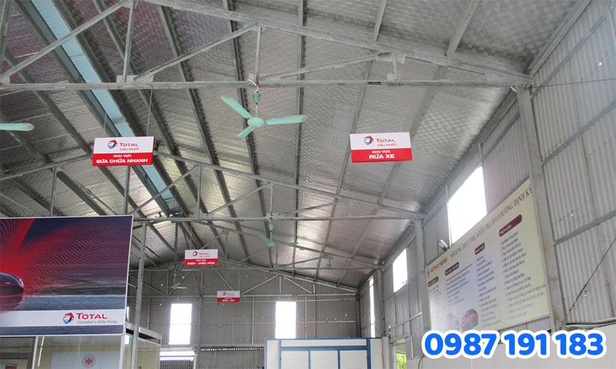 mẫu bảng quảng cáo dầu nhớt số 8