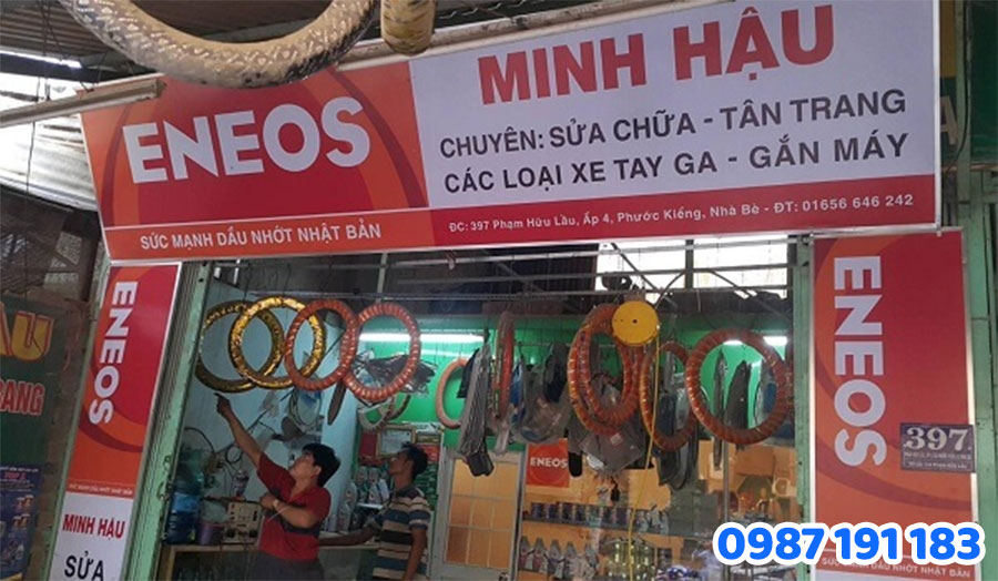 Quy trình thiết kế & thi công bảng hiệu