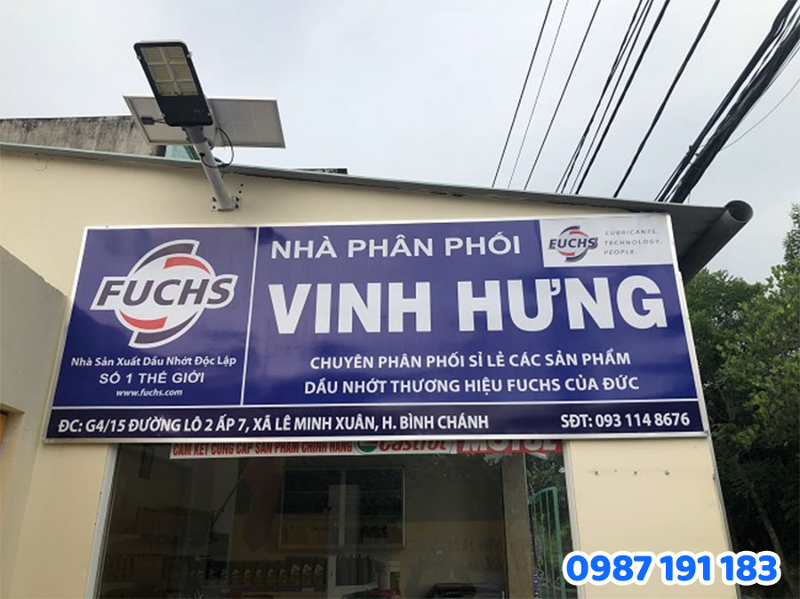 Vì sao nên chọn Sắc Kim khi làm bảng hiệu dầu nhớt tại HCM?
