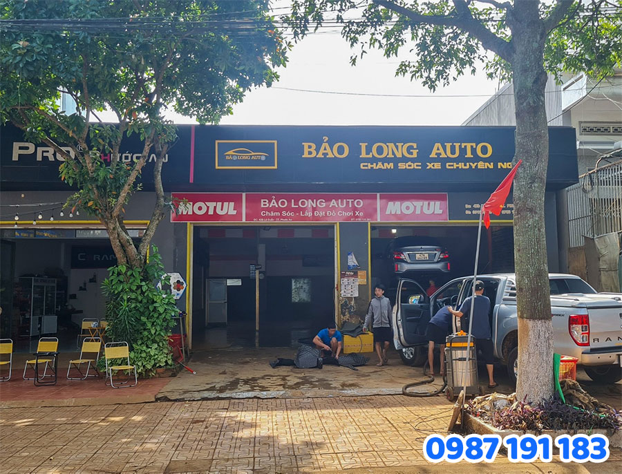 mẫu bảng quảng cáo dầu nhớt số 3