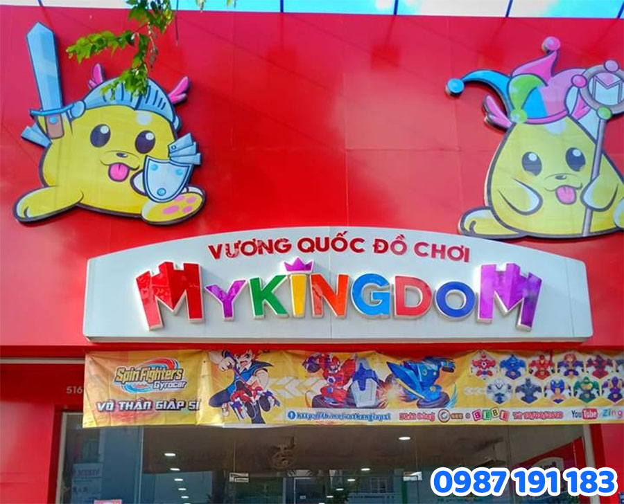 Mẫu biển quảng cáo đồ chơi trẻ em số 1