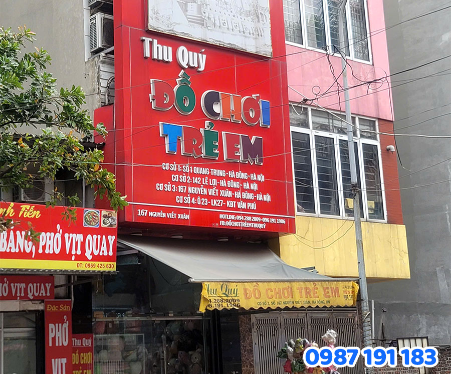 Mẫu biển quảng cáo đồ chơi trẻ em số 2