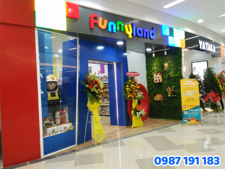 Mẫu biển quảng cáo đồ chơi trẻ em số 3