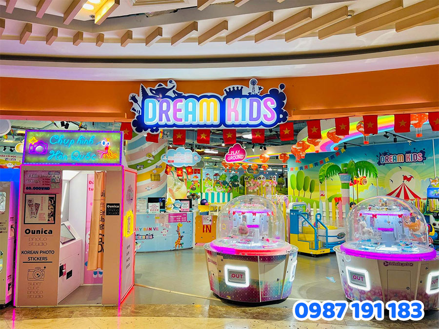 Mẫu bảng hiệu khu vui chơi trẻ em số 6