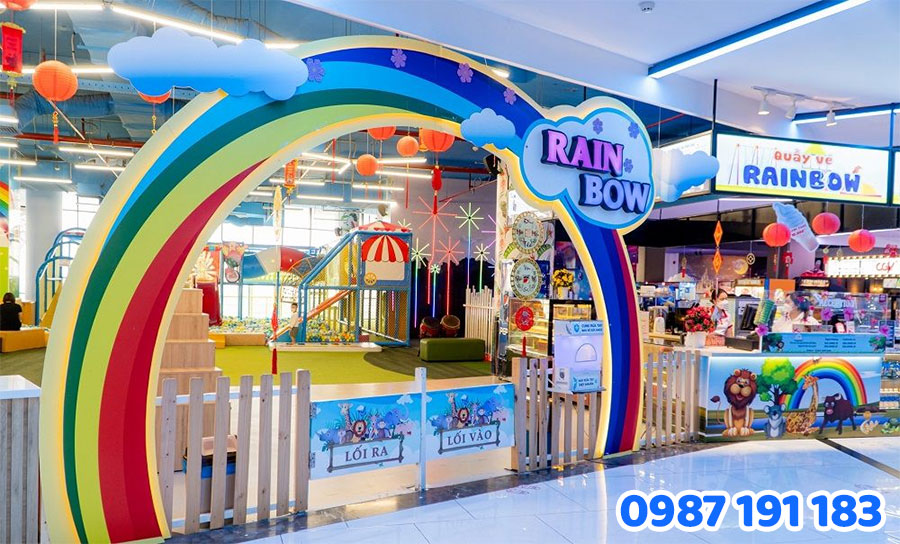 Mẫu bảng hiệu khu vui chơi trẻ em số 2