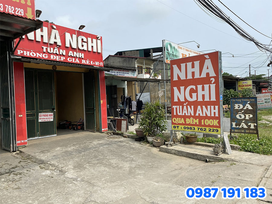 Mẫu bảng hiệu nhà nghỉ đẹp & thu hút khách số 5