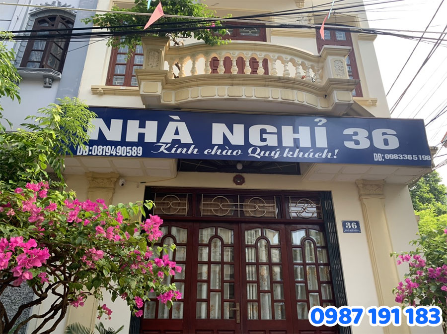 Quy trình thiết kế & thi công bảng hiệu nhà nghỉQuy trình thiết kế & thi công bảng hiệu nhà nghỉ