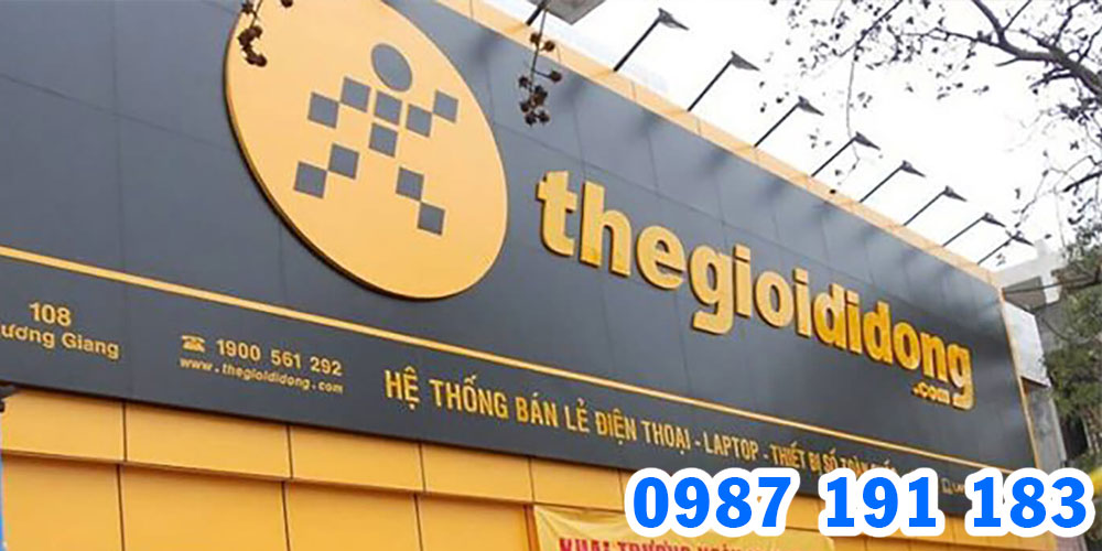 Mẫu bảng hiệu chuỗi cửa hàng Thế Giới Di Động 03