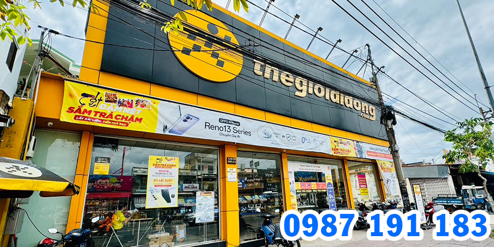 Mẫu bảng hiệu chuỗi cửa hàng Thế Giới Di Động 07