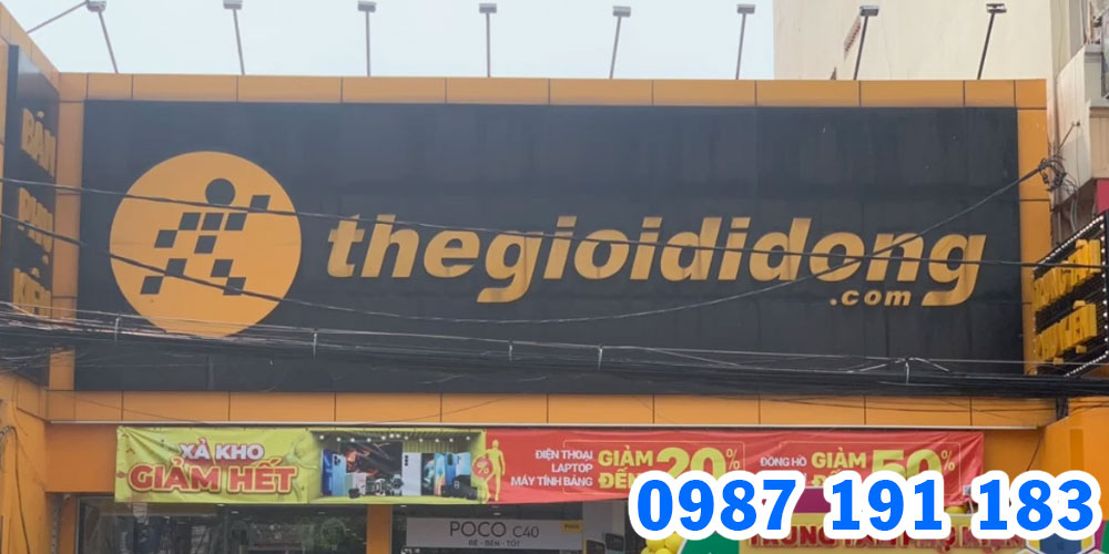 Mẫu bảng hiệu chuỗi cửa hàng Thế Giới Di Động 08