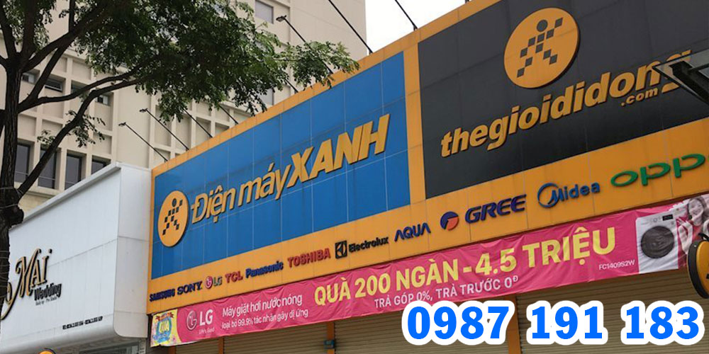 Mẫu bảng hiệu chuỗi cửa hàng Thế Giới Di Động 10