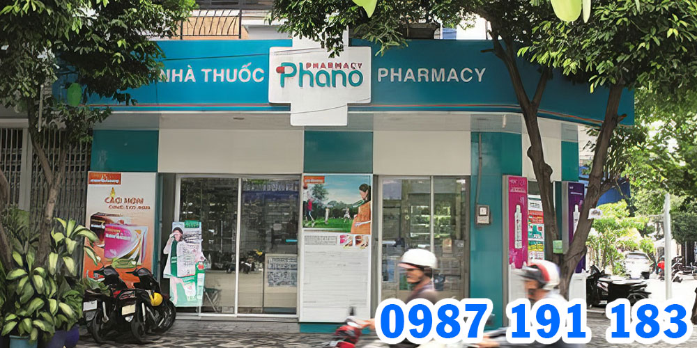 Mẫu bảng hiệu chuỗi nhà thuốc Phano Pharmacy 05
