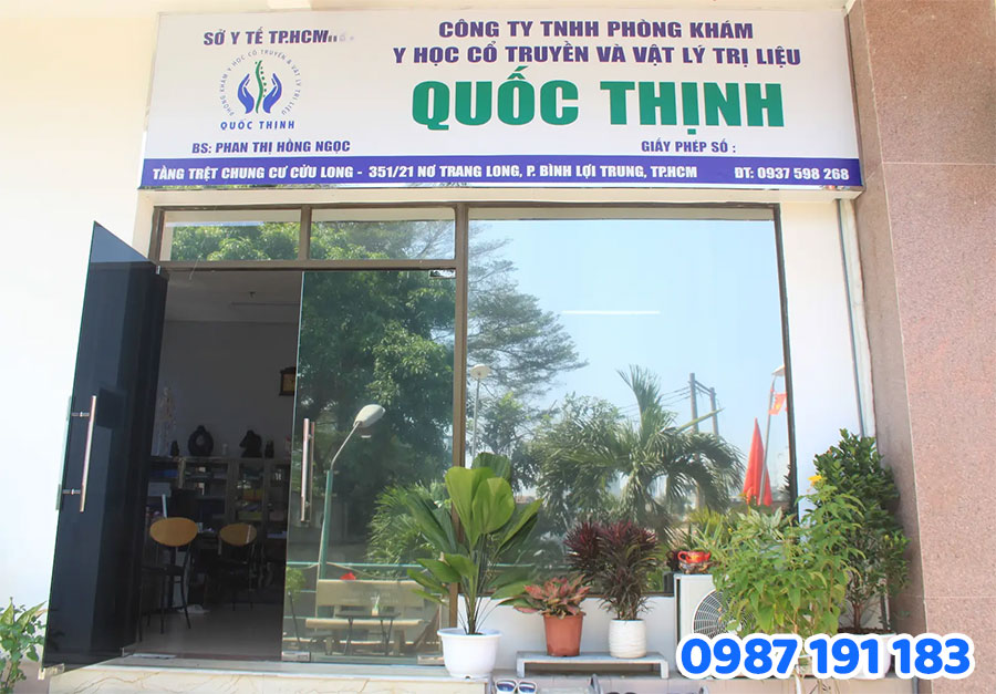 Mẫu biển hiệu phòng khám y học cổ truyền SỐ 9
