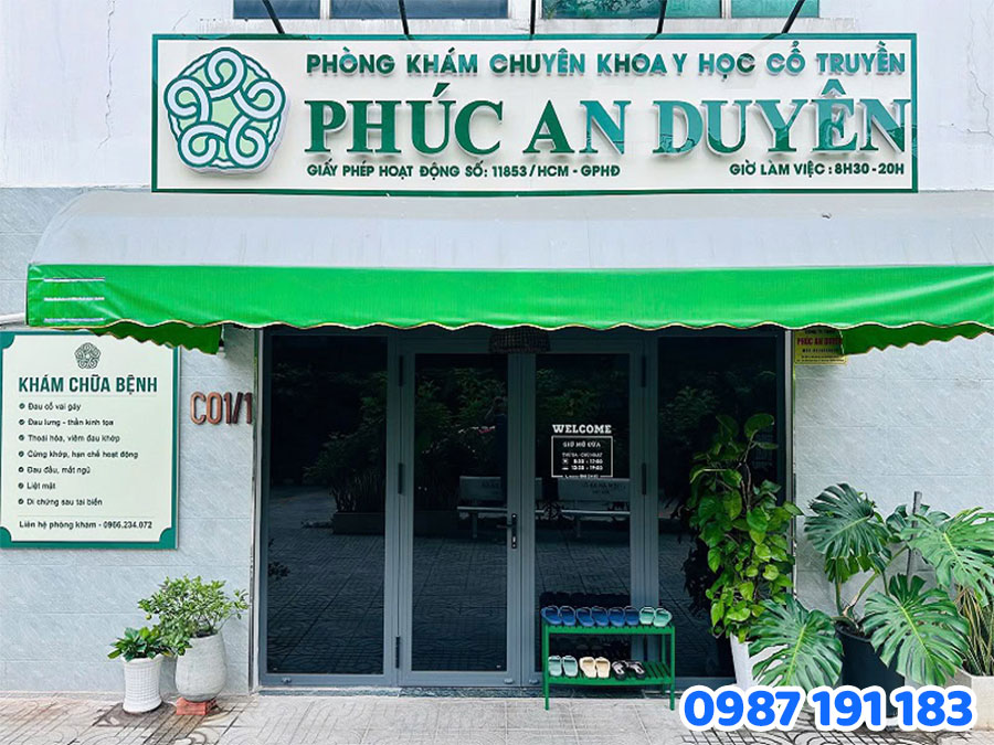 Mẫu biển hiệu phòng khám y học cổ truyền SỐ 1
