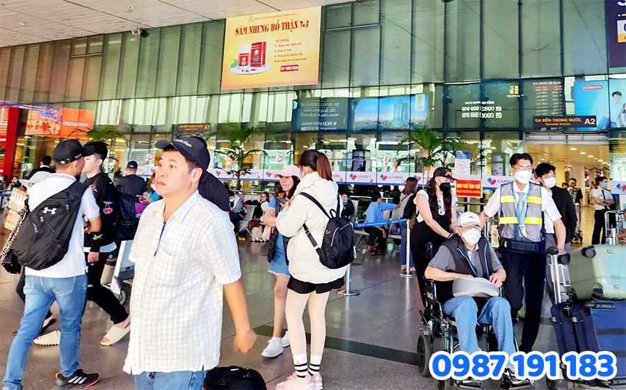 Mẫu biển hiệu sân bay đẹp 6