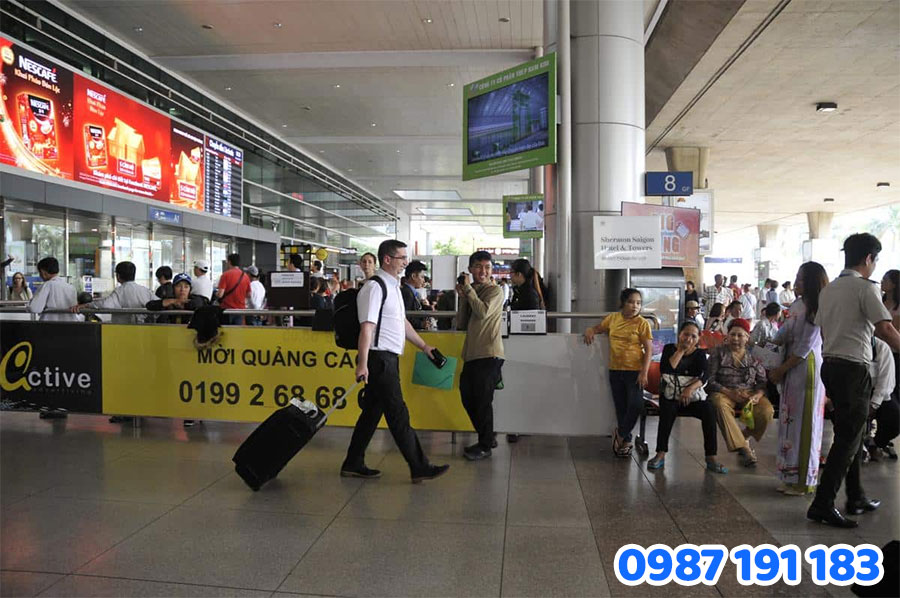 Mẫu biển hiệu sân bay đẹp 7