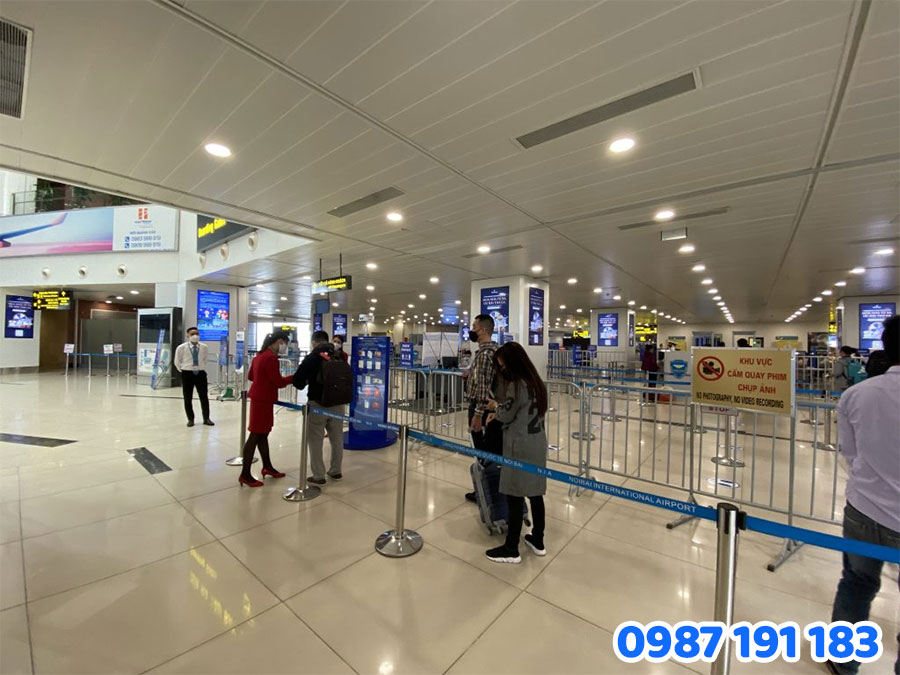 Mẫu biển hiệu sân bay đẹp số 1