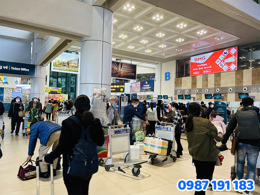 Mẫu biển hiệu sân bay đẹp số 2