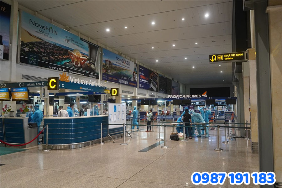 Mẫu biển hiệu sân bay đẹp số 3