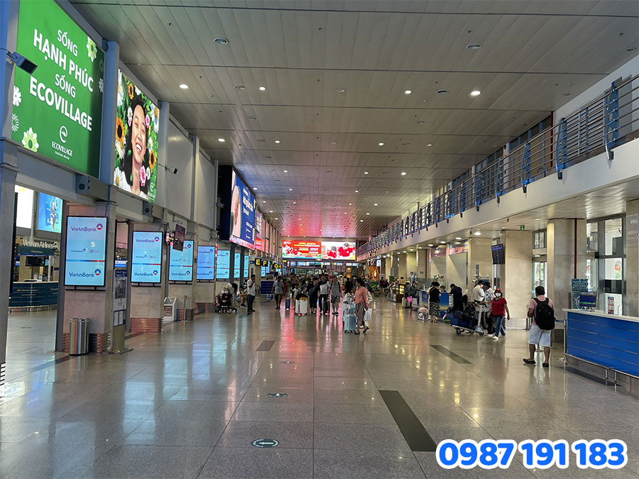 Mẫu biển hiệu sân bay đẹp số 4