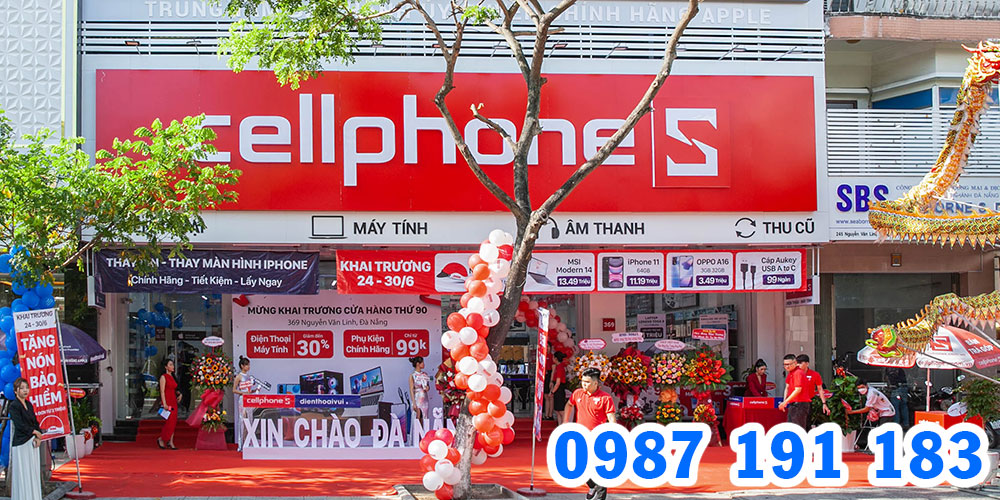 Mẫu bảng hiệu chuỗi cửa hàng CellphoneS 02
