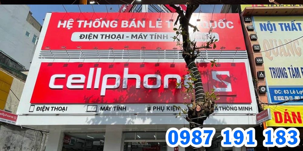 Mẫu bảng hiệu chuỗi cửa hàng CellphoneS 11