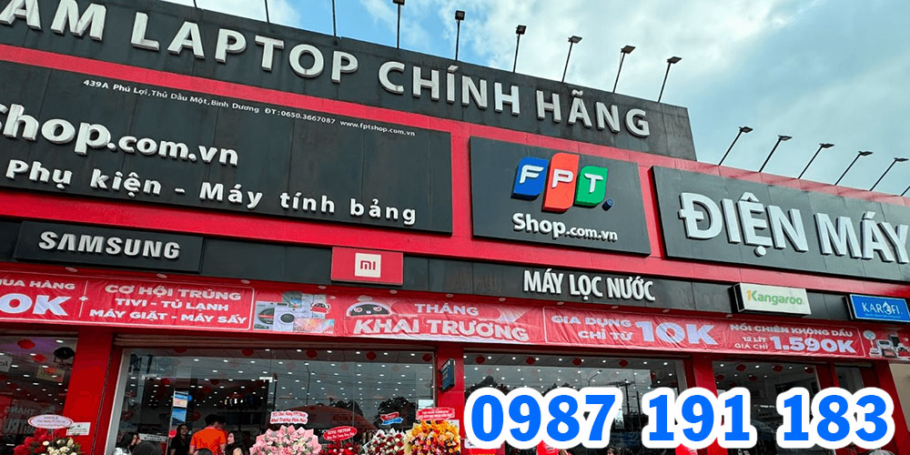 Mẫu bảng hiệu chuỗi cửa hàng FPT Shop 03