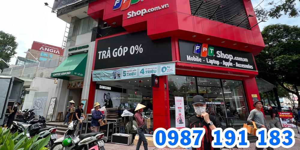 Mẫu bảng hiệu chuỗi cửa hàng FPT Shop 08