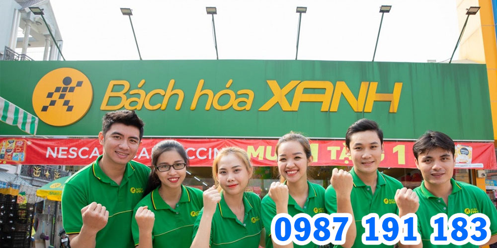 Mẫu bảng hiệu cửa hàng Bách Hóa Xanh 04