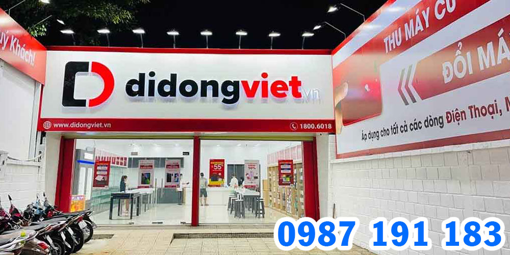 Mẫu bảng hiệu cửa hàng Di Động Việt 01