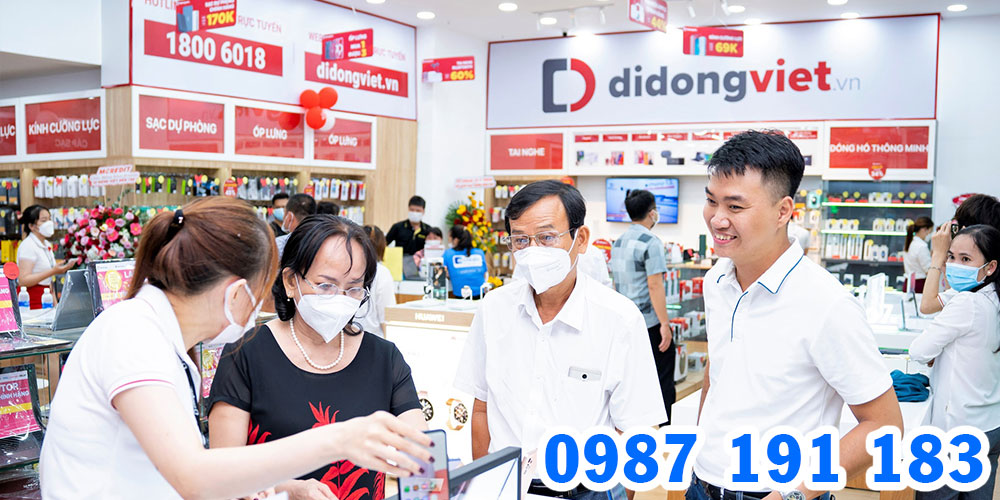 Mẫu bảng hiệu cửa hàng Di Động Việt 08