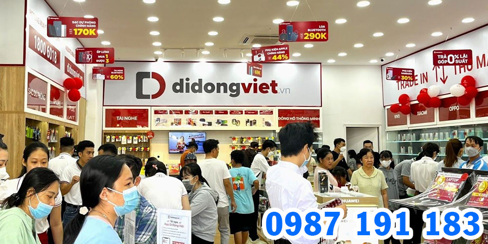 Mẫu bảng hiệu cửa hàng Di Động Việt 14