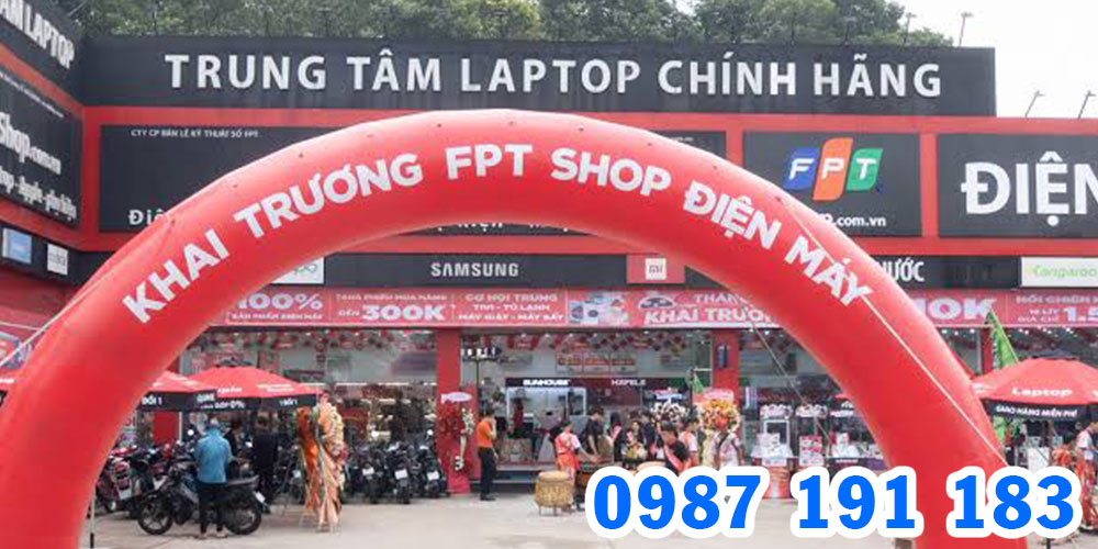 Mẫu bảng hiệu cửa hàng điện máy FPT Shop 05