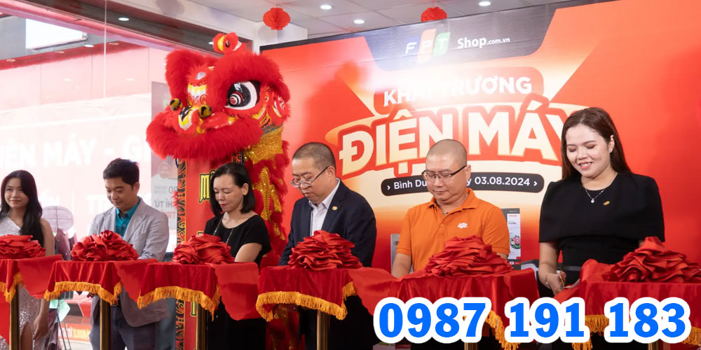 Mẫu bảng hiệu cửa hàng điện máy FPT Shop 07
