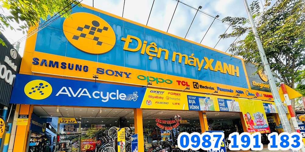 Mẫu bảng hiệu cửa hàng Điện Máy Xanh 16