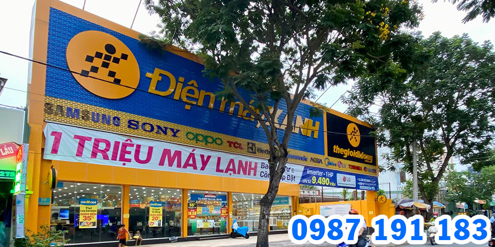 Mẫu bảng hiệu cửa hàng Điện Máy Xanh 17