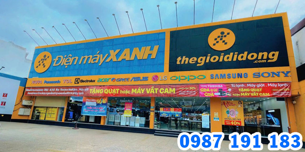 Mẫu bảng hiệu cửa hàng Điện Máy Xanh 18