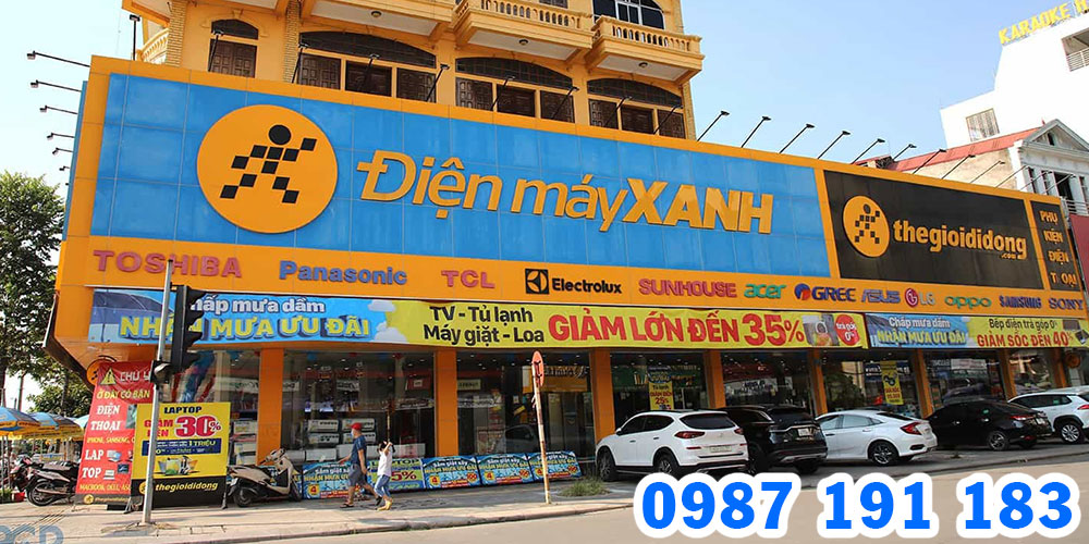 Mẫu bảng hiệu cửa hàng Điện Máy Xanh 19