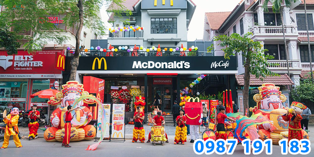 Mẫu bảng hiệu cửa hàng đồ ăn nhanh McDonald's 05