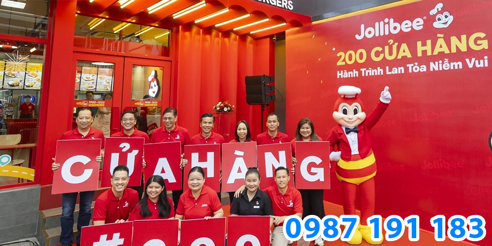 Mẫu bảng hiệu cửa hàng thức ăn nhanh Jollibee 08