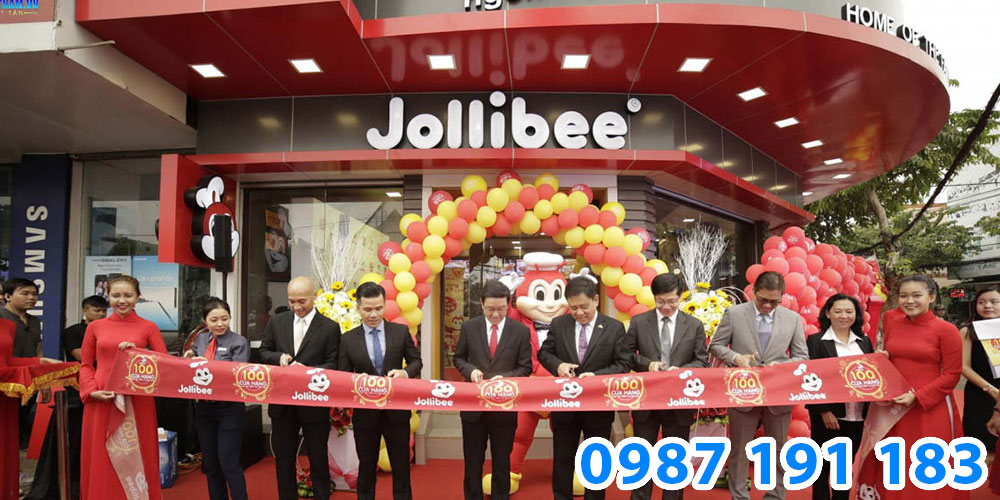 Mẫu bảng hiệu cửa hàng thức ăn nhanh Jollibee 09