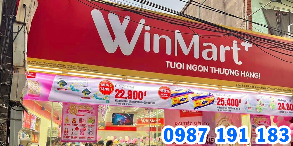 Chuỗi cửa hàng tiện lợi Winmart sẽ có thiết kế biển giống Vinmart lúc trước